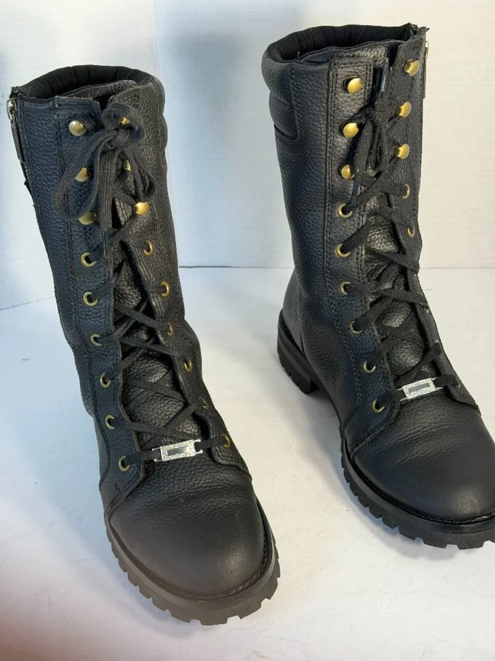 Harley-Davidson black leather